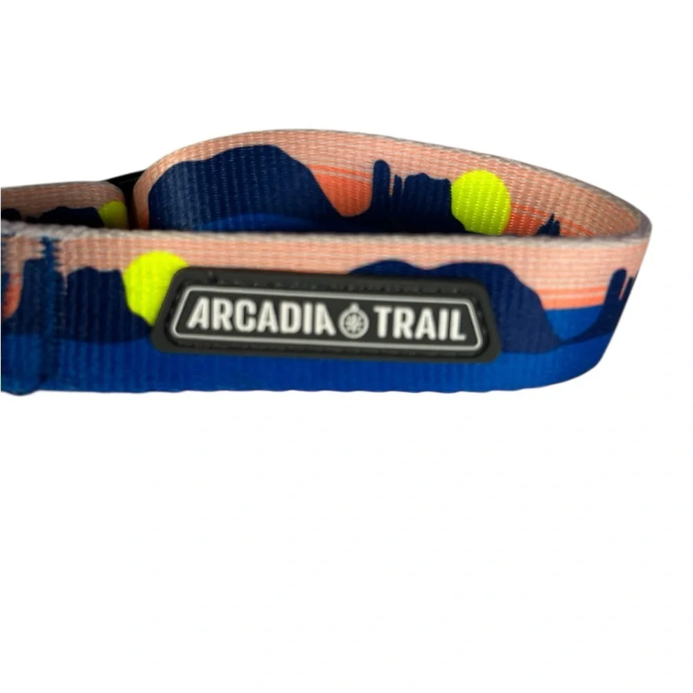 Arcadia Trail lightweight dog collar sunset sz M
